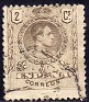 Spain 1909 Alfonso XIII 2 CTS Brown Edifil 267. españa 1909 267 u. Uploaded by susofe